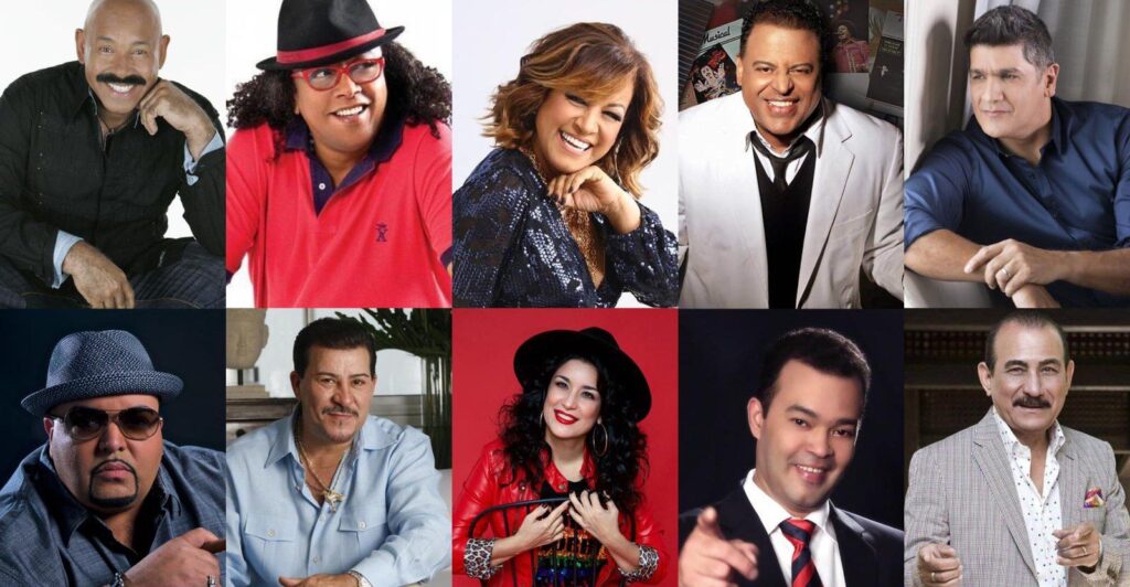 los mejores cantantes latinos (Billo’s Caracas Boys )