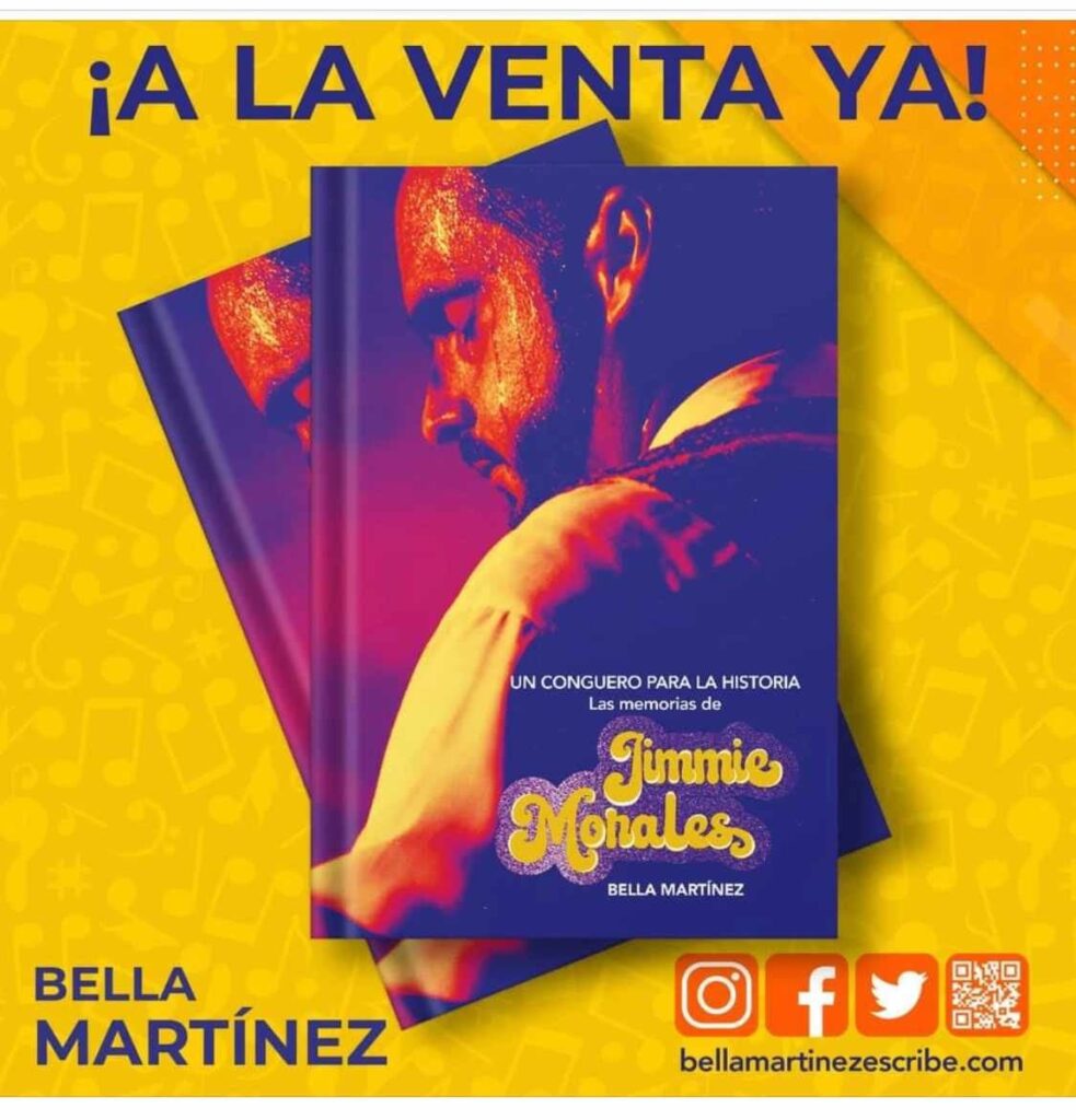 Bella Martínez presenta “Las memorias de Jimmie Morales: un conguero para la historia”