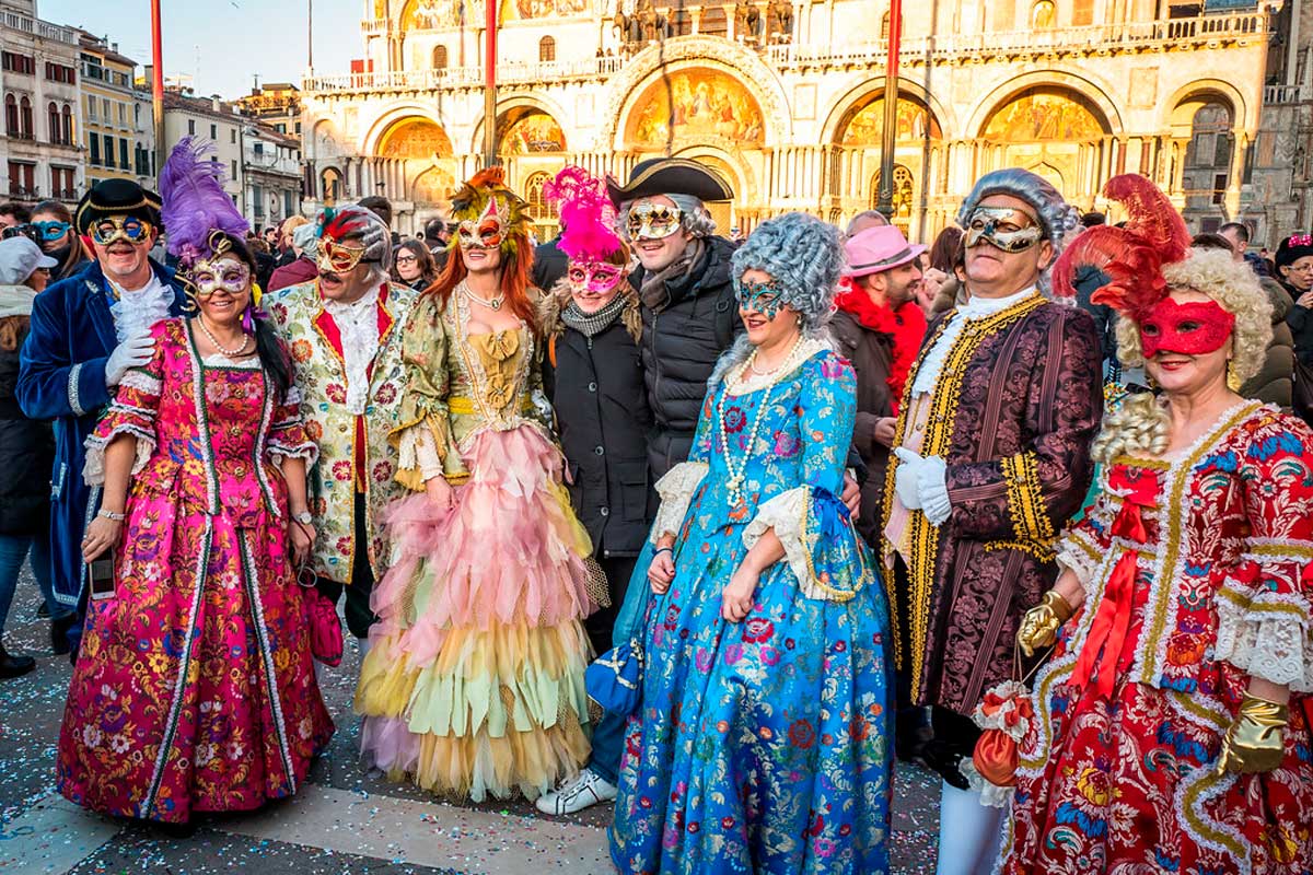 Foto de un Carnaval en Venecia