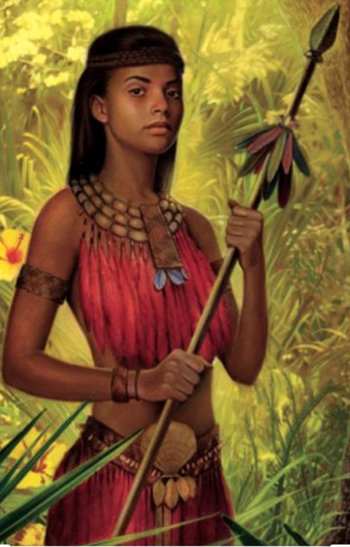 Anacaona en lengua taina significa ‘Flor de oro’. Era una princesa Haitiana de raza Taina quien nació en el año 1474 en la Isla Bohío, como la bautizaron sus primeros habitantes y que posteriormente se dividiría en dos países caribeños: República Dominicana y Haití.