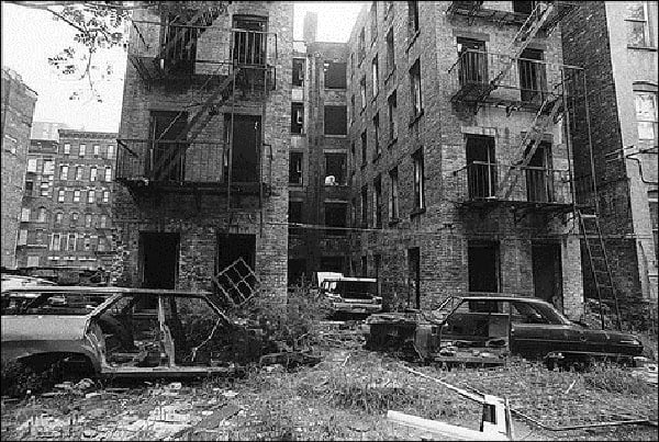 Foto del Bronx en los años 70