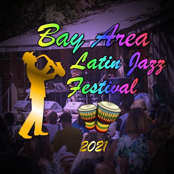Este es el logo of the Bay Area Latin Jazz Festival