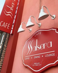 Imagen de la fachada del Café Salsera
