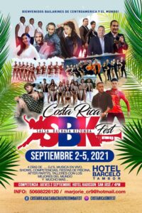 Flyers - Costa Rica Salsa Bachata y Kizomba Fest 2021