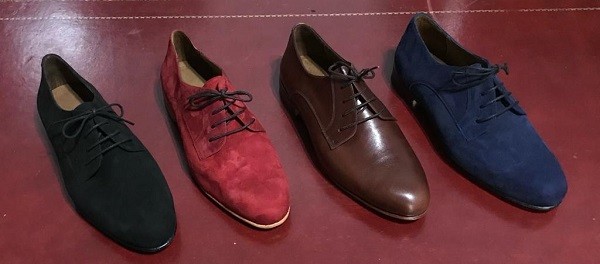 Zapatos de baile para caballeros hechos por Carlo Farroni