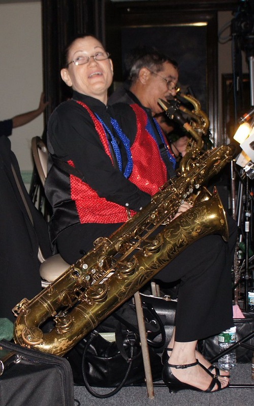 La saxofonista puertorriqueña Carmen Laboy