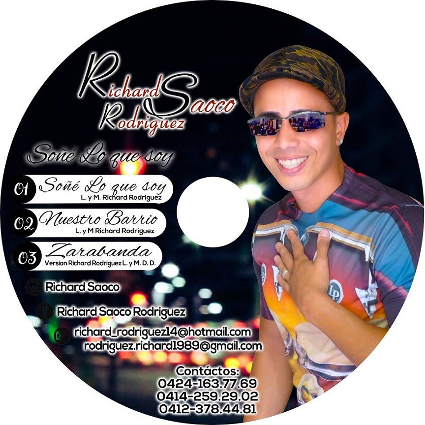CD de Richard “Saoco” Rodríguez 