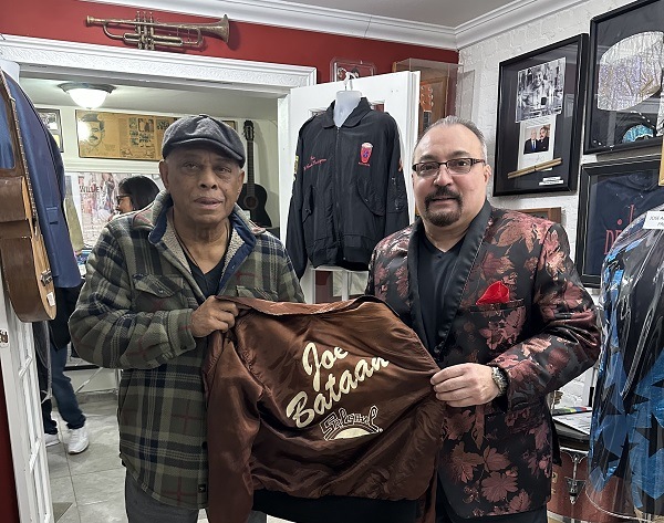 Joe Bataan y Johnny Cruz en the Spaha Salsa Gallery