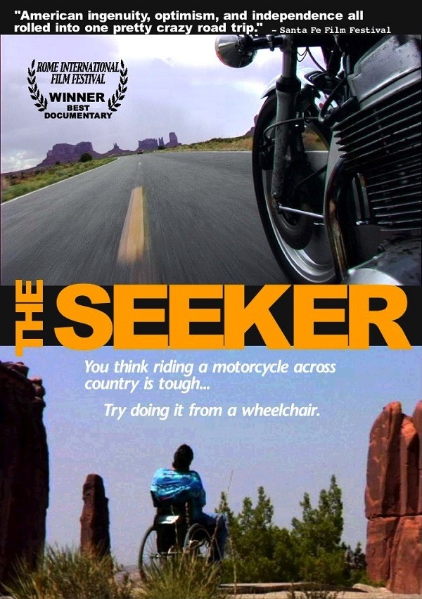 Póster publicitario de ‘’The Seeker’’