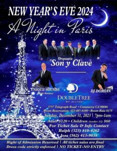 A night in Paris Diciembre 2023