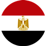 Egypt cicrcle flag