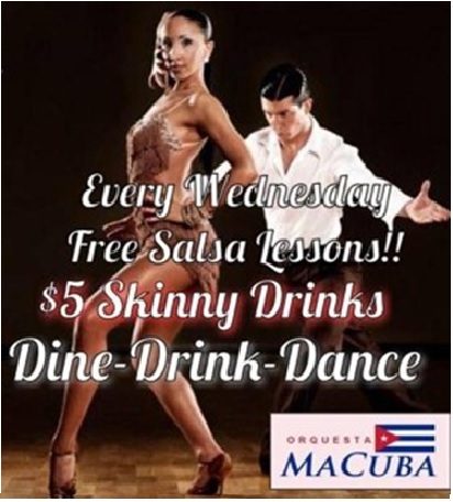 Lección de Salsa - Loca Luna Restaurante & Bar