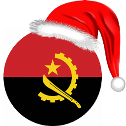 Angola circle flag Dec