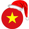 Vietnam circle flag Dec