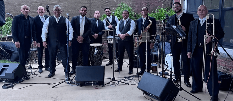 Eric y el resto de la banda