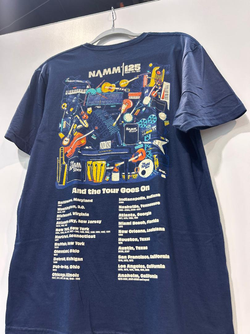 LA CAMISETA OFICIAL DE NAMM
