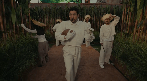 Bad Bunny durante su presentación