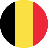 Belgium Circle Flag