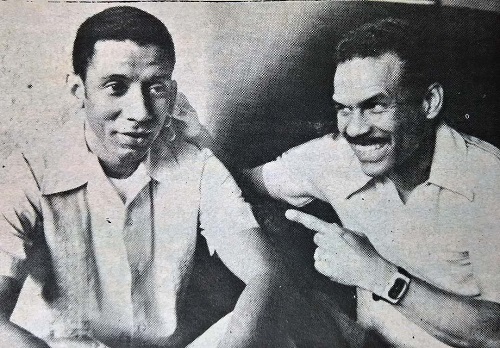 Javier Vazquez y Elpidio Vazquez