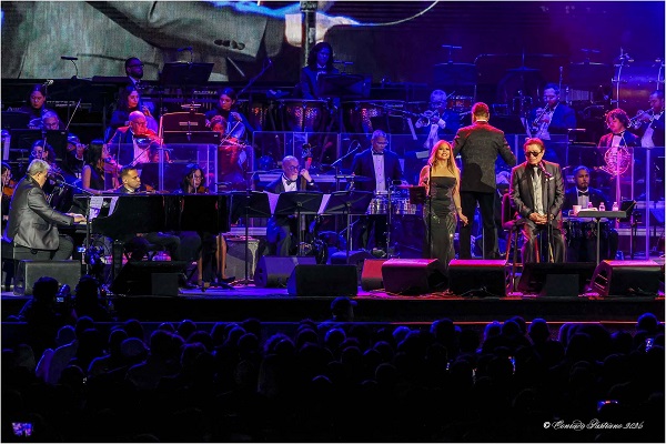 La función del viernes 27 de febrero de 2026 del concierto Sonido Bestial Sinfónico que volvió a reunir a “Los Reyes de la Salsa”, Richie Ray y Bobby Cruz