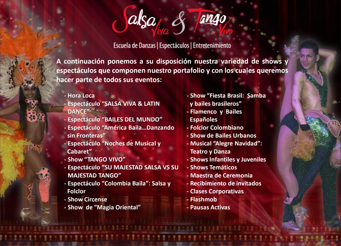 Salsa Viva & Tango Vivo espectaculos