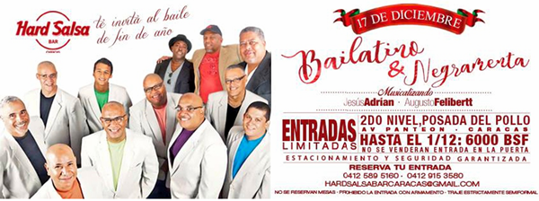 Bailatino & Negramenta Flyers