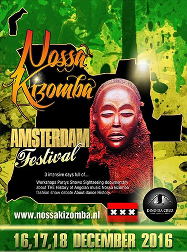 Nossa Kizomba International Amsterdam Festival 2016 - Flyers
