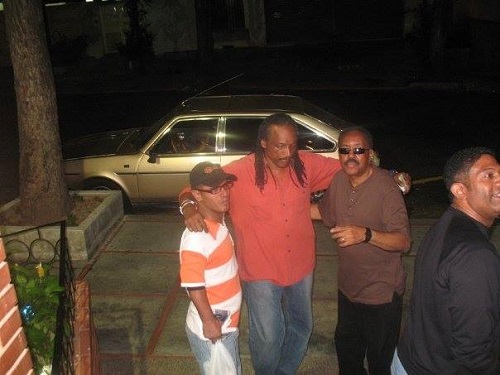 Dj. Augusto Felibertt, Orlando Watussi, Tito Allen y Jesus Torres