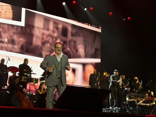Tony Vega, concierto CCMH Tony Vega con su director musical, Jota Ruiz Imagenes Jorge Mas