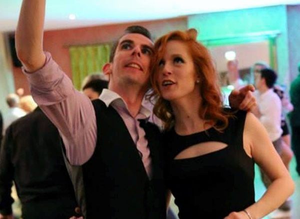 Suzanne Coates & Davis Hynes Selfie