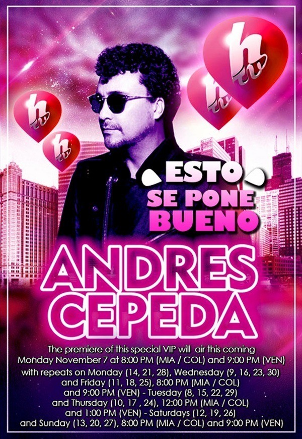 Andrés Cepeda flyers
