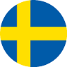 Suecia circle flag