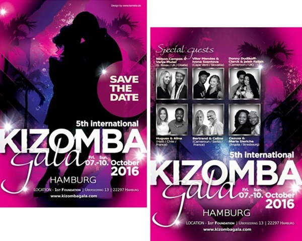 5.ª Gala Internacional de Kizomba en Hamburgo