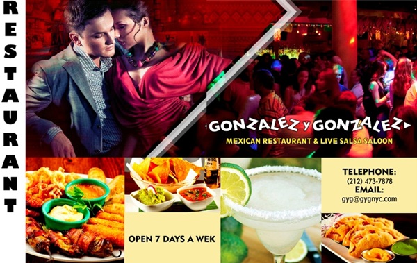 Restaurante mexicano y salón de salsa en vivo Gonzalez y Gonzalez