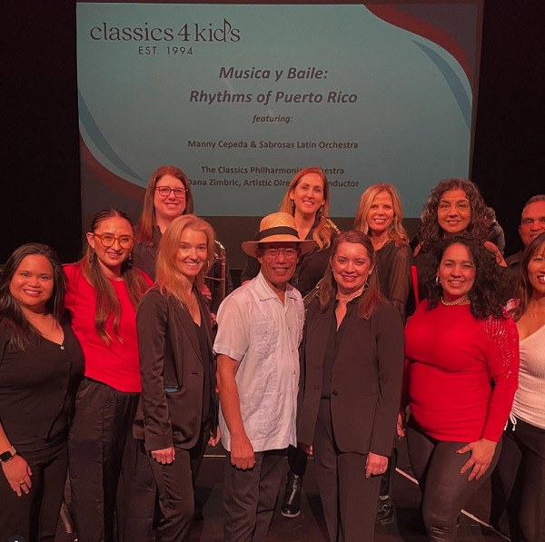 Sabrosas Latin orchestra y Manny Cepeda