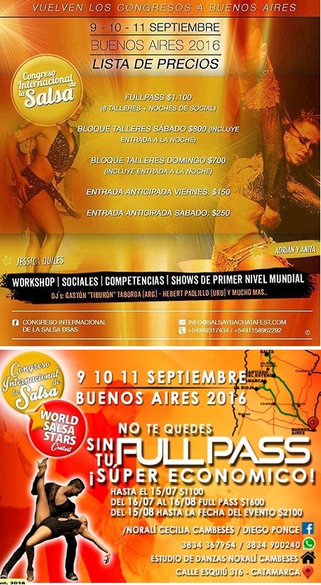 Congreso Internacional De 2- La Salsa en Buenos Aires 