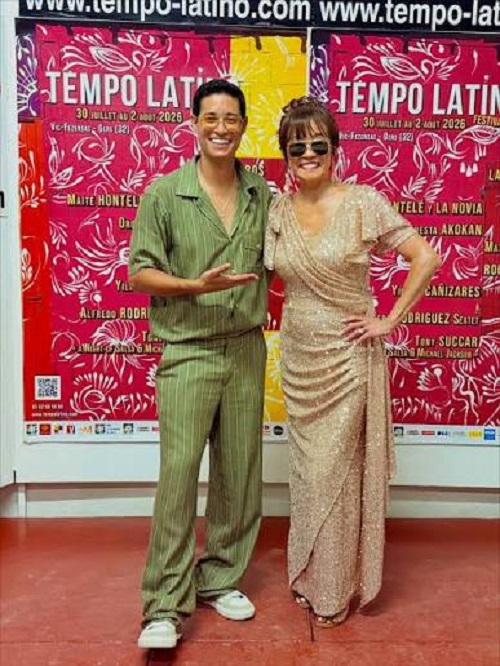 Tony Succar y Mimy Succar (cuyo nombre real es Miriam Tayrako Sakaguchi).