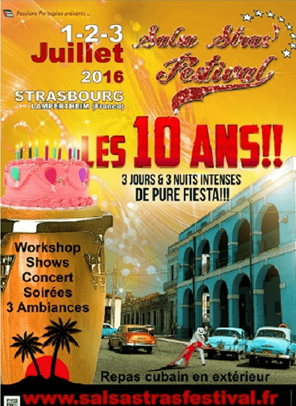 Salsa Stras Festival – Del 1 al 3 de julio