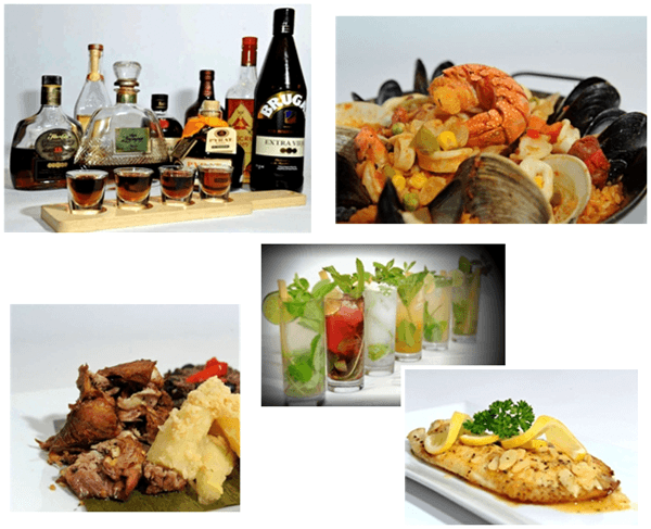 Guantanamera - cubano - bebidas y comida