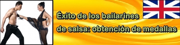 Éxito de los bailarines de salsa- obtención de medallas thubnails - Europa - Agosto 2016