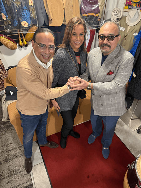 Johnny, Alexandra y Gilberto